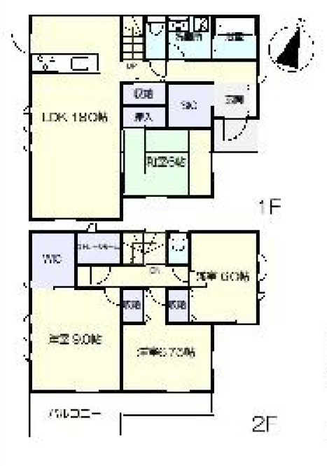 【中古戸建】高崎市箕郷町生原の間取り|■間取り図｜敷地面積：261.35（約79.05坪）　建物面積：116.75（約35.31坪）