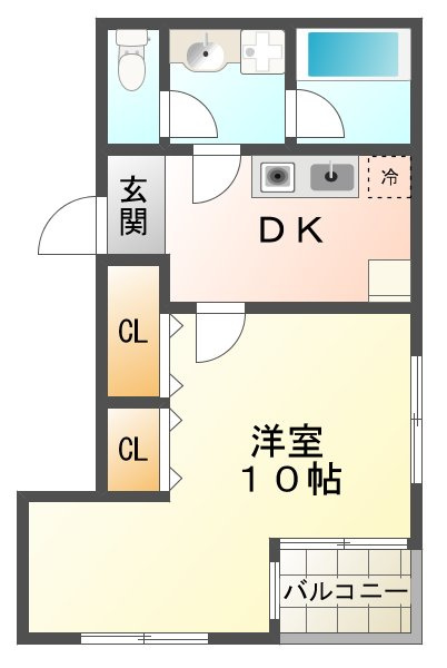 イングＬビルの間取り