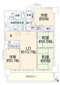  | 【宝マンション小田井ウエスト】✨️仲介手数料無料✨️中小田井小学校・山田中学校