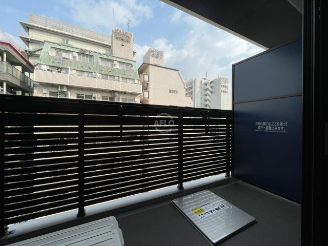 S-RESIDENCE難波大国町dominaのバルコニー|S-RESIDENCE難波大国町domina　バルコニー