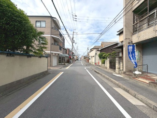 【前面道路含む現地写真】 | 南区上鳥羽南島田町　事務所付き住宅