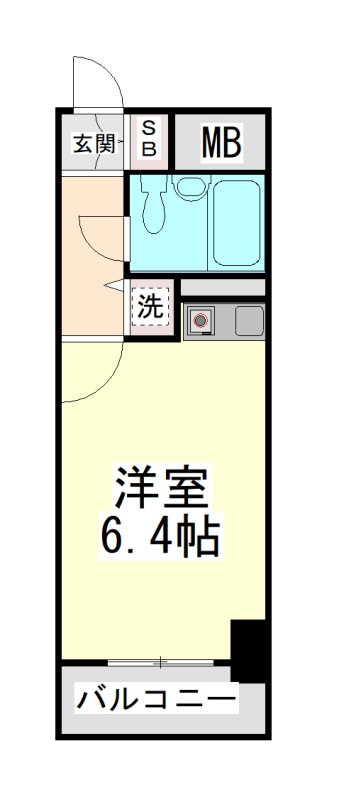 藤和シティホームズ灘の間取り