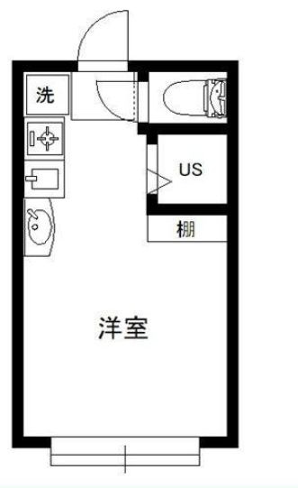シエスタミモザ（シェスタミモザ）の間取り|ロフト付きのワンルームタイプのお部屋☆