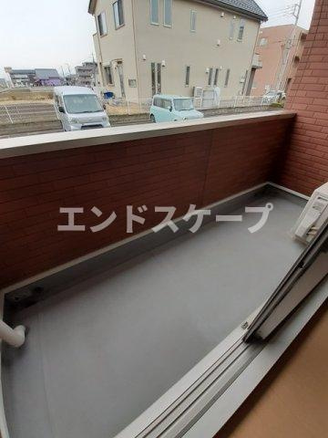 ソレイユコートＳのバルコニー|高崎、前橋のお部屋探しはエンドスケープまで！お客様の理想お聞かせ下さい♪