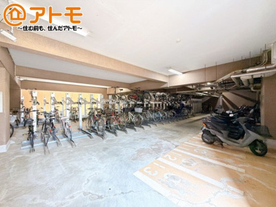 【駐輪場】 | シャルマンコーポ三島　中古マンション