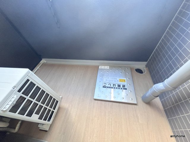 プレサンスドームシティ 仲介手数料無料のバルコニー