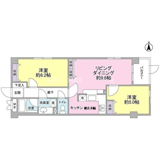 【区画図】ラフィナート深沢