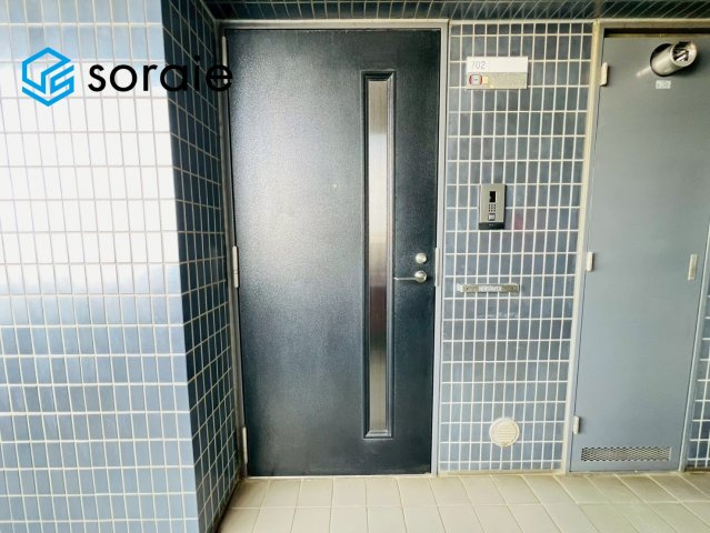 ブリランテ飯能　中古マンションの玄関|4月25日撮影