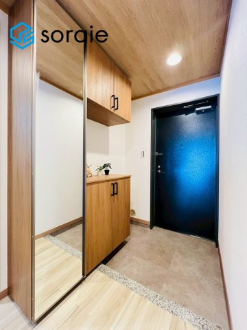 ブリランテ飯能　中古マンションの玄関|4月25日撮影