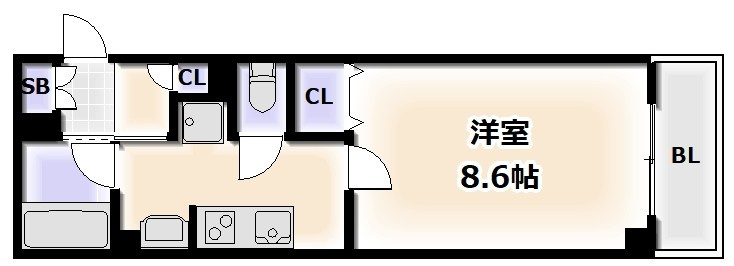 エイチツーオーサンクチュアリの間取り
