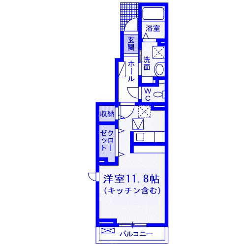 ハウスフリーデの間取り