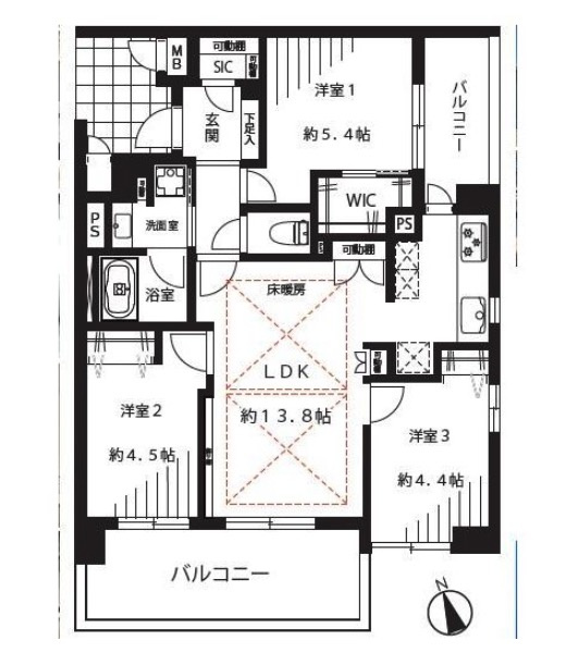 ★仲介手数料無料★イトーピアマイズ池袋（新規内装リノベーション済み　即入居可能）　