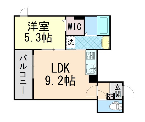 ホワイトメゾン御影中町の間取り