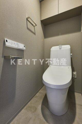 【トイレ】 | プラウドフラット西蒲田 | 落ち着いたトイレです