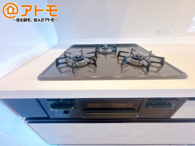 【設備】 | ナティ沼津　中古マンション | ３口コンロは使い勝手がよくお料理も楽しくなりそうです♪