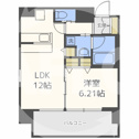 【間取り】 | プレジオ天神橋II　開放感のある間取り