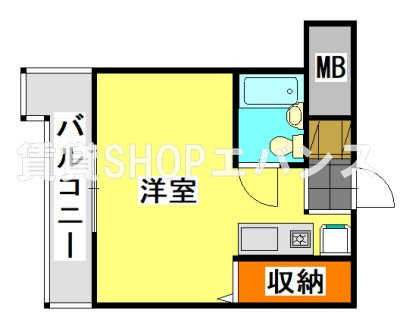 【間取り】 | ラレーブ津田沼Ⅳ