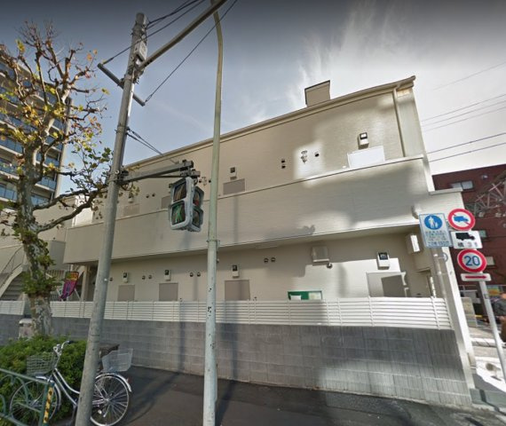新宿区下落合１丁目のアパートの外観