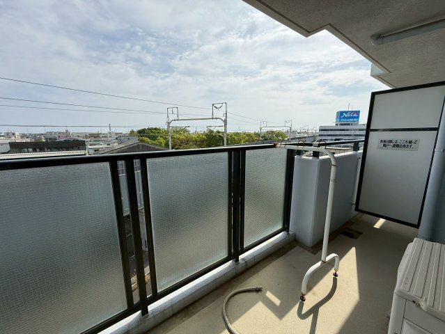 ユニライフ浜松Ⅱのバルコニー