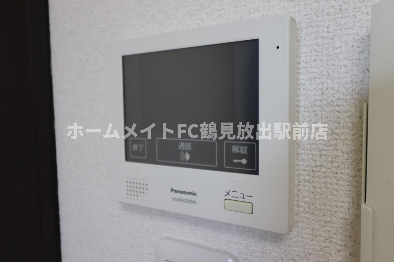 大阪市鶴見区今津中４丁目のアパートのセキュリティ