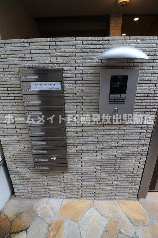 大阪市鶴見区今津中４丁目のアパートのセキュリティ