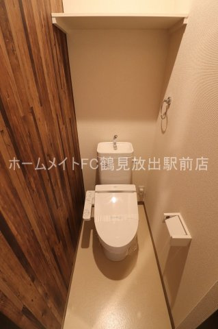 大阪市鶴見区今津中４丁目のアパートのトイレ