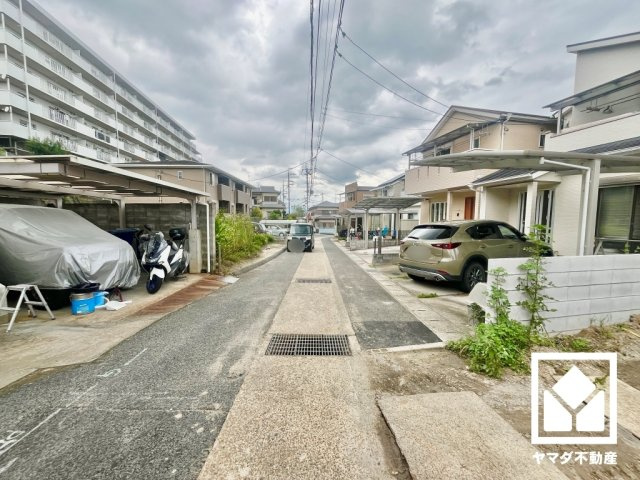 八幡市八幡隅田口　第2　2号棟の前面道路含む現地写真|9月14日　現地写真更新