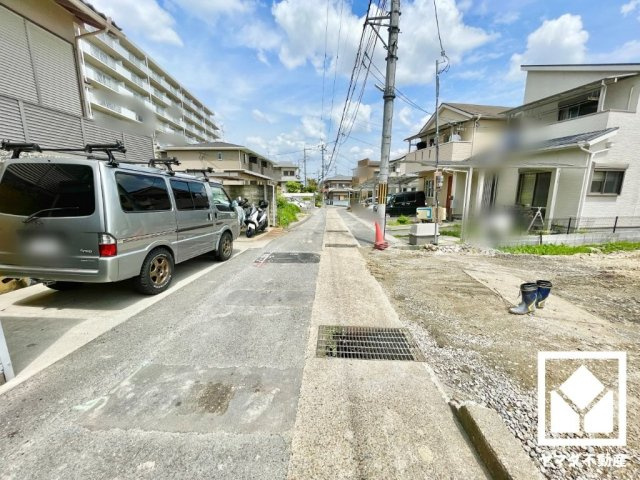 八幡市八幡隅田口　第2　2号棟の前面道路含む現地写真|4月25日　現地写真更新