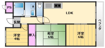 【間取り】 | セントポリア岸和田