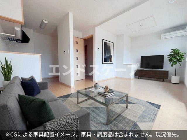 グレイスシティＢの居間・リビング|高崎、前橋のお部屋探しはエンドスケープまで！お客様の理想お聞かせ下さい♪
