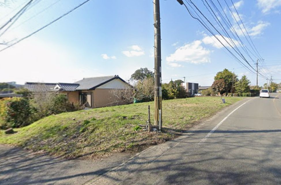 都城市高城町石山の売地の外観