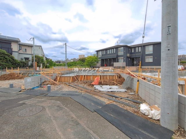 所沢市山口・全4棟　新築一戸建　2号棟　～LDK17帖～の前面道路含む現地写真|2026年5月11日撮影