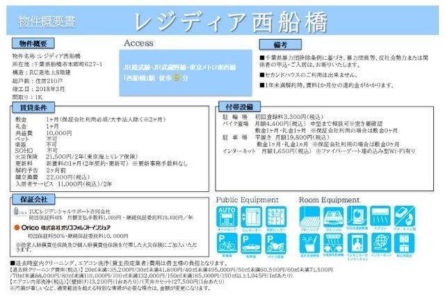 【地図】 | レジディア西船橋