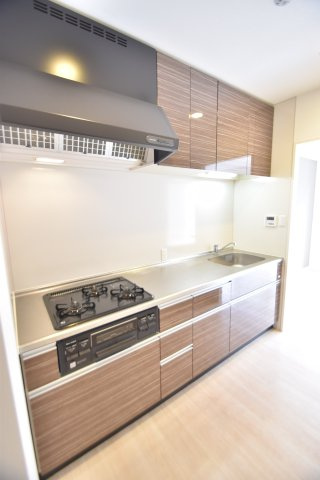 大阪市城東区野江３丁目の賃貸マンションのキッチン