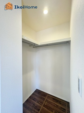 明石市大久保町西脇　全1棟　新築戸建の収納|【ホームページに現地動画掲載中】●年中無休：当日予約可●WICです。収納豊富で収納には困りません♪