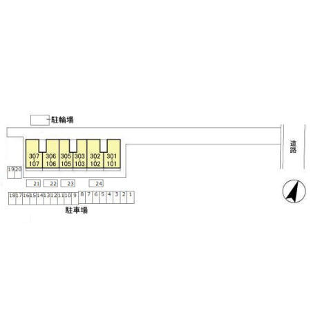 WARABIの区画図