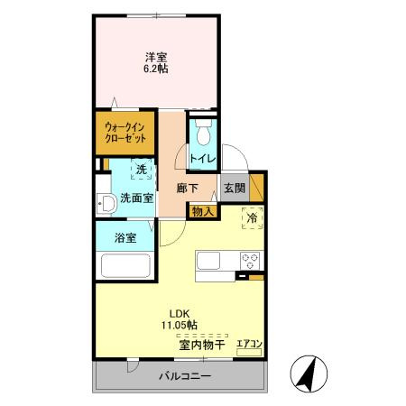 WARABIの間取り