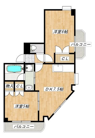 Ｓｅｐｉａ　Ｔｏｗｅｒの間取り|間取りです！