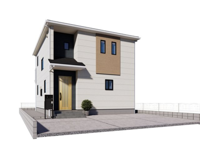 【外観パース】 | 北本市中丸7丁目　新築戸建　全14棟　10号棟 | 10号棟