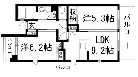 【間取り】