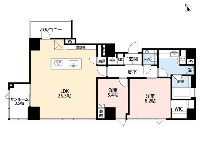 希神楽坂テラスの間取り