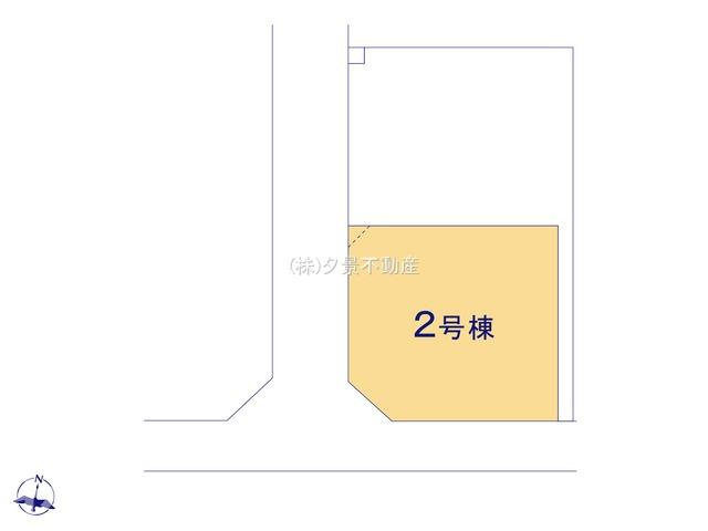 《仲介手数料無料》練馬区大泉学園町８丁目6-7新築一戸建てリガーレの区画図