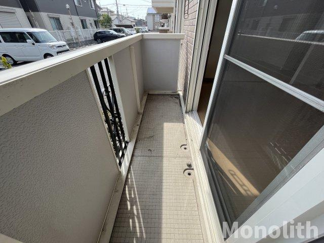 クロッシュデュボヌールⅡのバルコニー