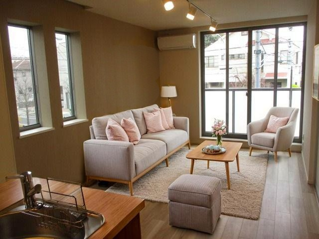 桜樹高山の居間・リビング|「CG家具のため実際は家具が付きません」