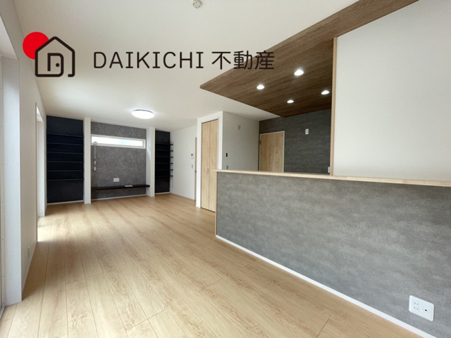 【居間・リビング】 | 北本市緑4丁目　新築戸建　全1棟　1号棟