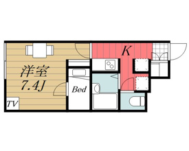 【間取り】 | レオパレスやなぎ荘　第一