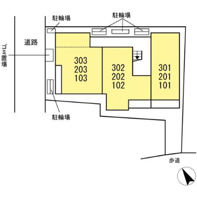 【区画図】 | D'Bless和田町 | D'Bless和田町　区画図