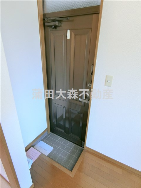 ルミナーレ東蒲田の玄関
