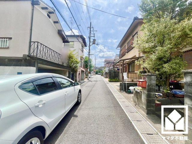 宇治市木幡平尾　1期の前面道路含む現地写真|4月25日　写真撮影