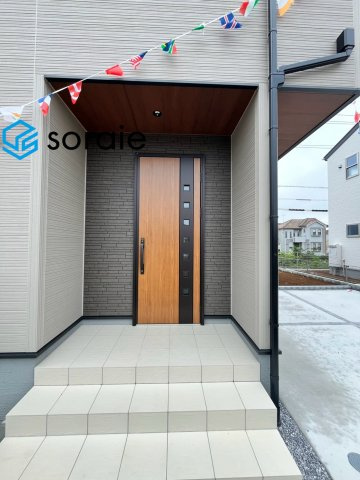 川越中台全13棟　新築戸建　リーブルガーデンの玄関|9/8　撮影